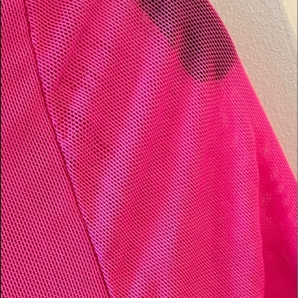 Hot & Delicious Pink Mesh Crop Top - Picture 13 of 15